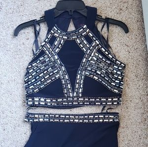 Navy Prom Dress